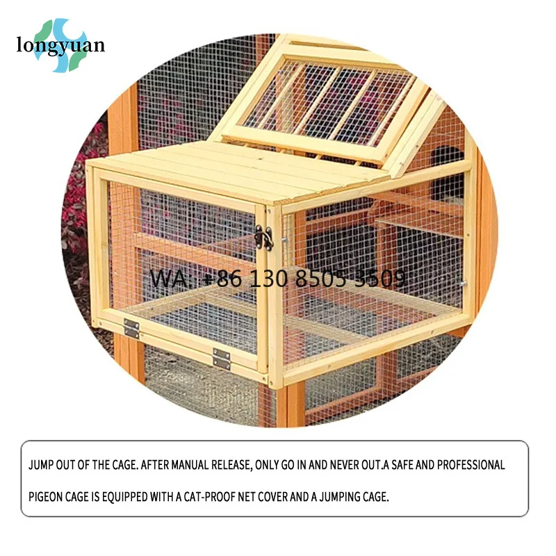 Urban Farming Design - Kandang Ternak Burung Merpati Kayu Besar
