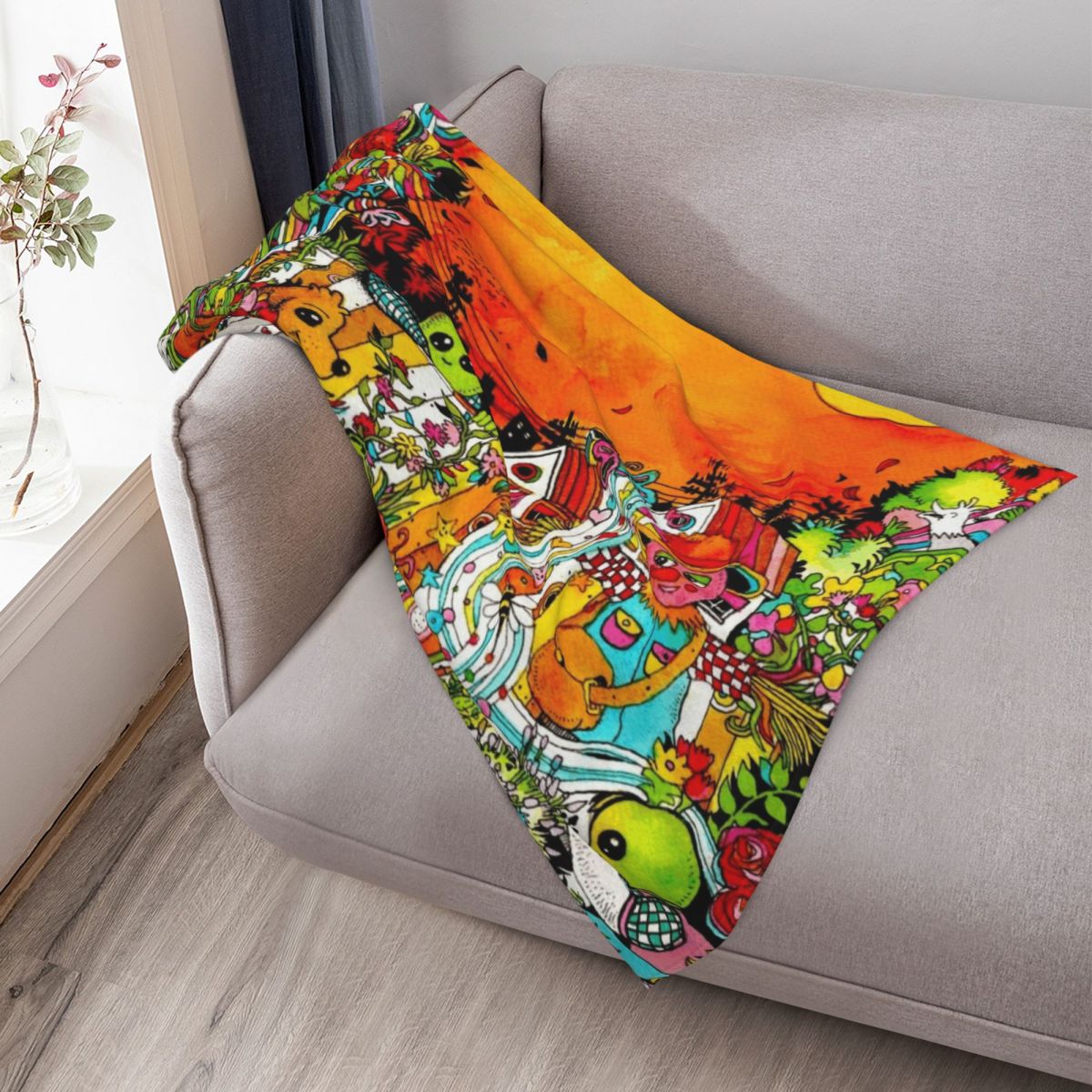 Selimut Lembut untuk Sofa, Dek - Urban Farming Home ulasan dan harga